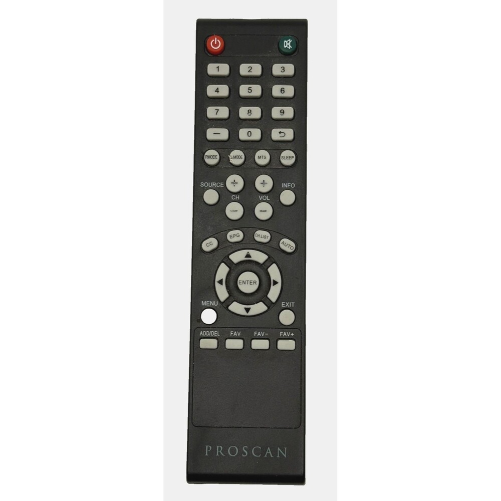 Proscan 4 PRO TV Remote Control Replacement PLDED3280A PLDED5068AC PLDED4897A